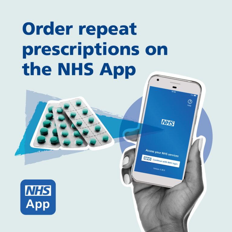 Ordering your repeat prescription Queens Park Medical Centre